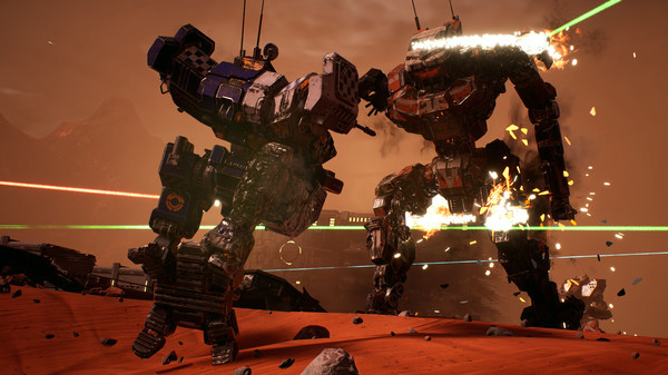 Игра MechWarrior 5: Mercenaries, скриншот