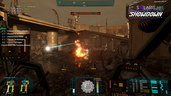 Игра MechWarrior 5: Mercenaries - Solaris Showdown, скриншот