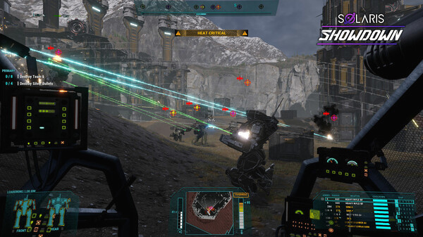 Игра MechWarrior 5: Mercenaries - Solaris Showdown, скриншот