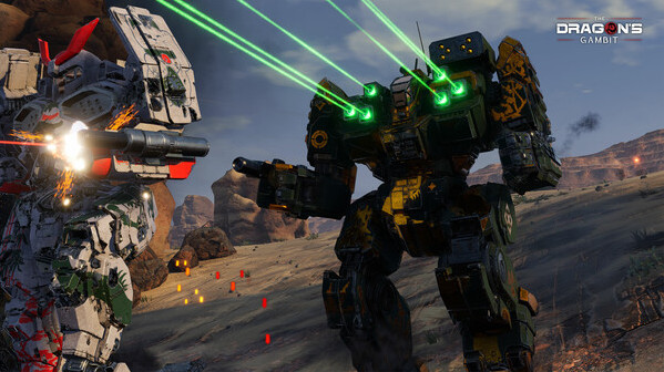 Игра MechWarrior 5: Mercenaries - The Dragon's Gambit, скриншот