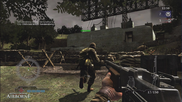 Игра Medal of Honor: Airborne, скриншот