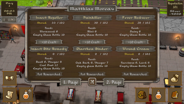 Игра Medicus, скриншот