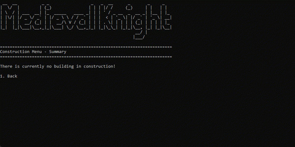 Игра Medieval Knight, скриншот