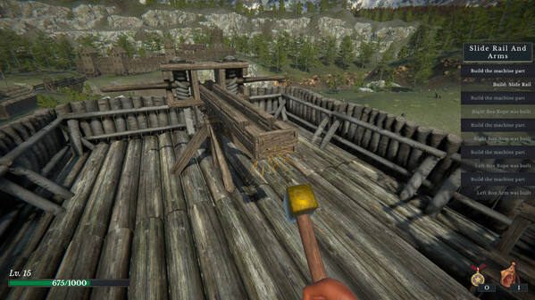 Игра Medieval Machines Builder, скриншот