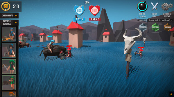 Игра Medievaly: Battle Simulator, скриншот