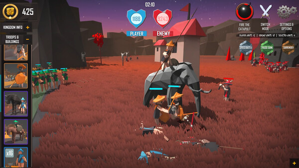 Игра Medievaly: Battle Simulator, скриншот