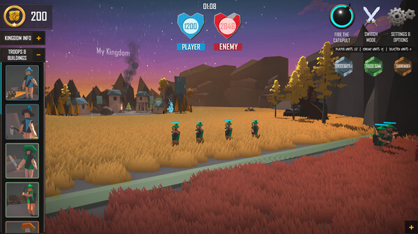 Игра Medievaly: Battle Simulator, скриншот