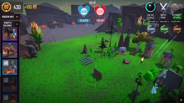 Игра Medievaly: Battle Simulator, скриншот