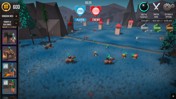 Игра Medievaly: Battle Simulator, скриншот