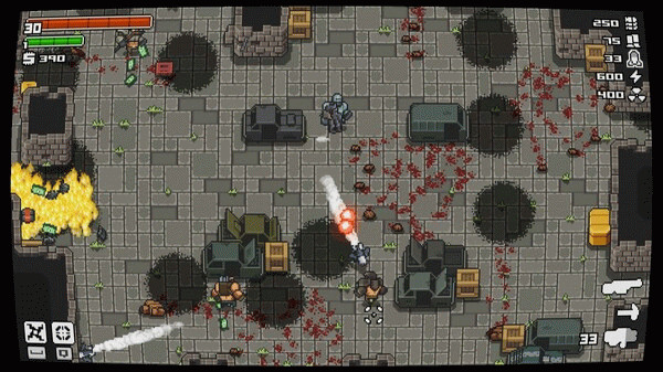 Игра Mega City Police, скриншот