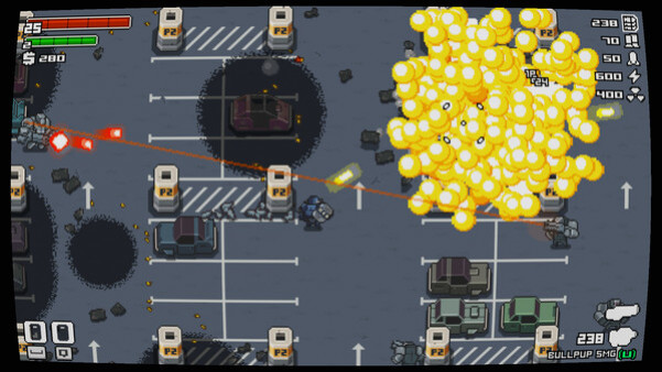 Игра Mega City Police, скриншот