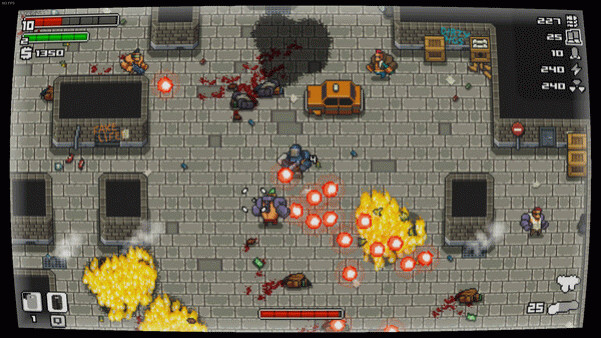 Игра Mega City Police, скриншот