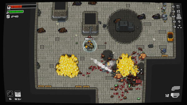 Игра Mega City Police, скриншот