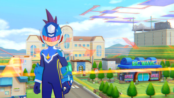 Игра Mega Man Star Force Legacy Collection, скриншот