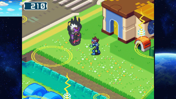 Игра Mega Man Star Force Legacy Collection, скриншот