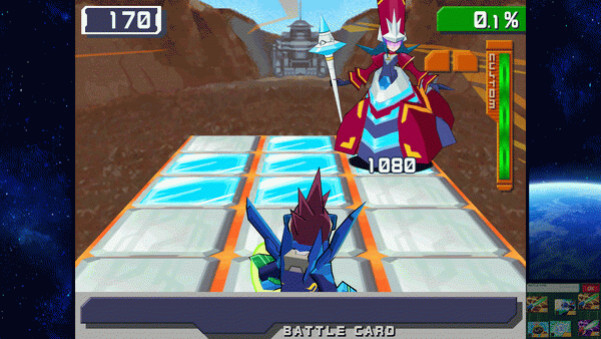 Игра Mega Man Star Force Legacy Collection, скриншот