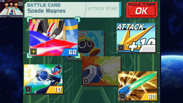 Игра Mega Man Star Force Legacy Collection, скриншот