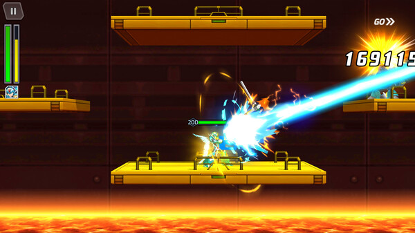 Игра MEGA MAN X DiVE Offline, скриншот