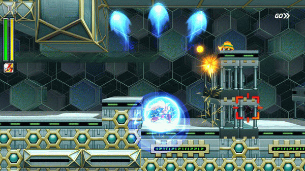 Игра MEGA MAN X DiVE Offline, скриншот