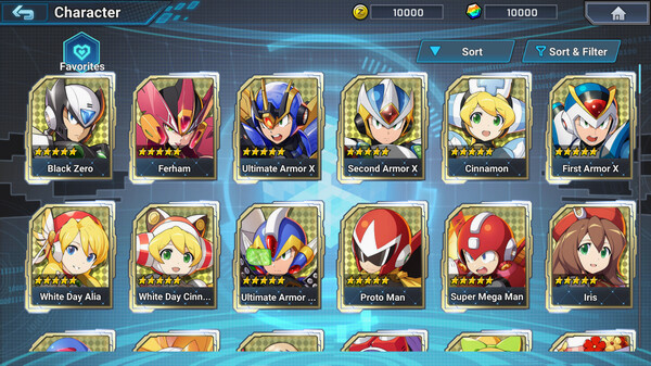 Игра MEGA MAN X DiVE Offline, скриншот