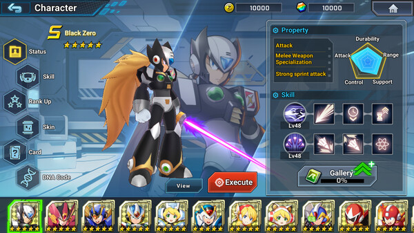 Игра MEGA MAN X DiVE Offline, скриншот