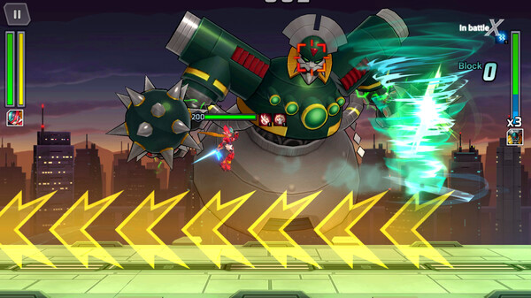 Игра MEGA MAN X DiVE Offline, скриншот