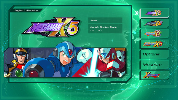 Игра Mega Man X Legacy Collection 2, скриншот