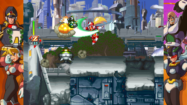 Игра Mega Man X Legacy Collection 2, скриншот