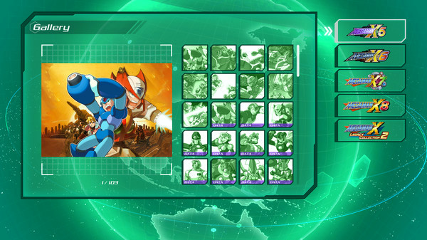 Игра Mega Man X Legacy Collection 2, скриншот