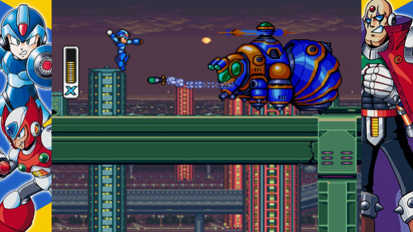 Игра Mega Man X Legacy Collection, скриншот