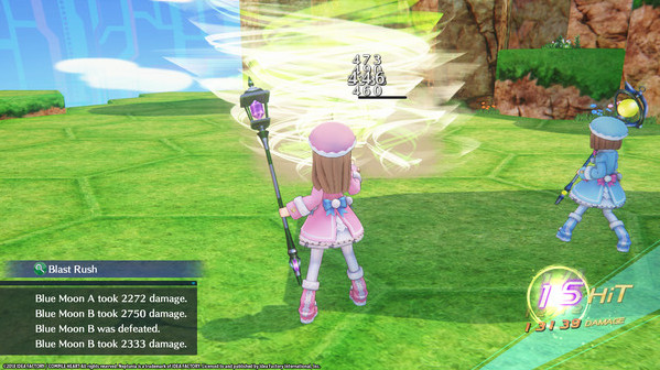Игра Megadimension Neptunia VIIR - 4 Goddesses Online Magician Weapon Set, скриншот