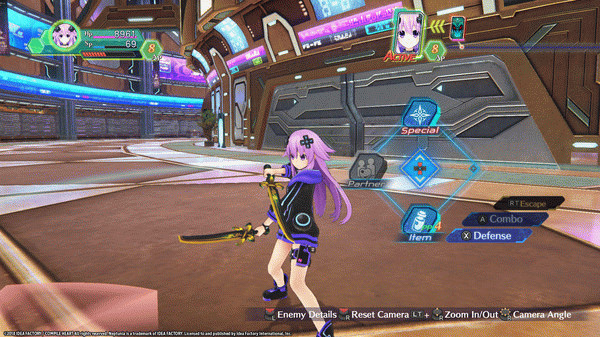 Игра 新次元遊戲 戰機少女ＶⅡＲ 四女神Ｏｎｌｉｎｅ 武士之魂 武器套組, скриншот