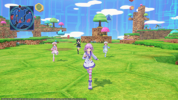 Игра Megadimension Neptunia VIIR, скриншот
