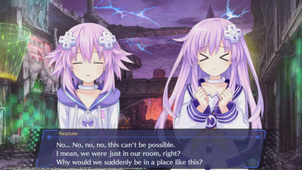 Игра Megadimension Neptunia VIIR, скриншот
