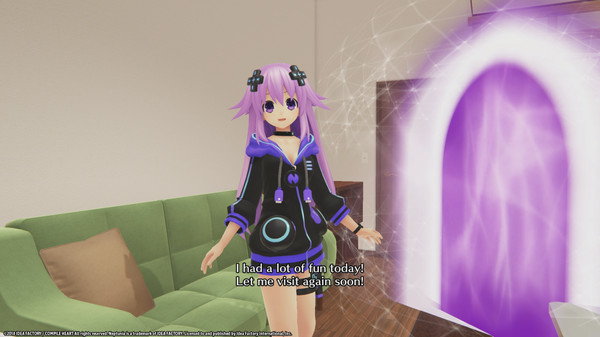 Игра Megadimension Neptunia VIIR, скриншот