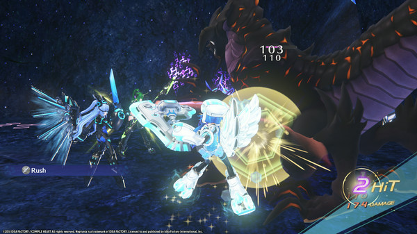 Игра Megadimension Neptunia VIIR, скриншот