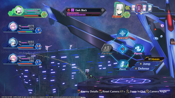 Игра Megadimension Neptunia VIIR, скриншот