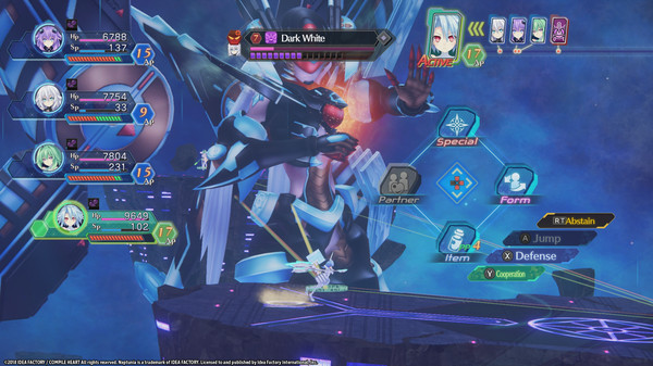Игра Megadimension Neptunia VIIR, скриншот