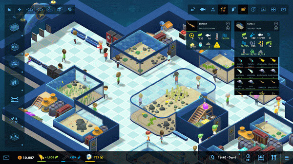 Игра Megaquarium, скриншот