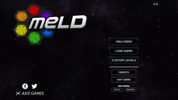 Игра Meld, скриншот