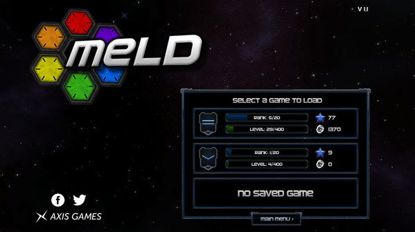 Игра Meld, скриншот