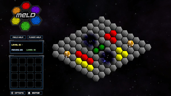 Игра Meld, скриншот