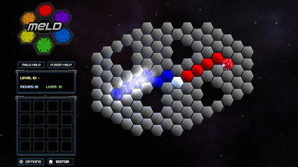 Игра Meld, скриншот