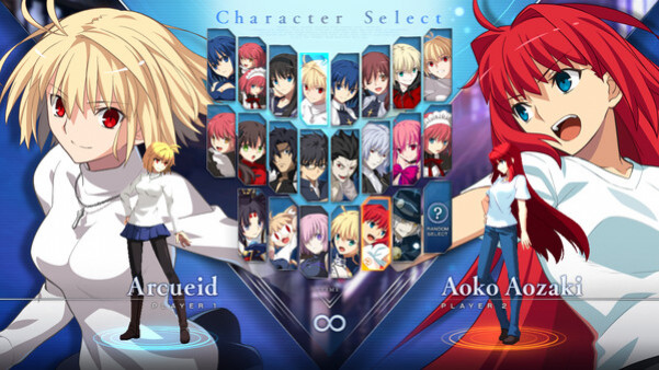 Игра MELTY BLOOD: TYPE LUMINA, скриншот