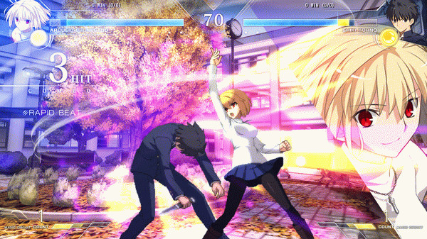 Игра MELTY BLOOD: TYPE LUMINA, скриншот