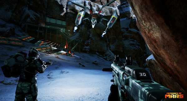 Игра MEMORIES OF MARS, скриншот