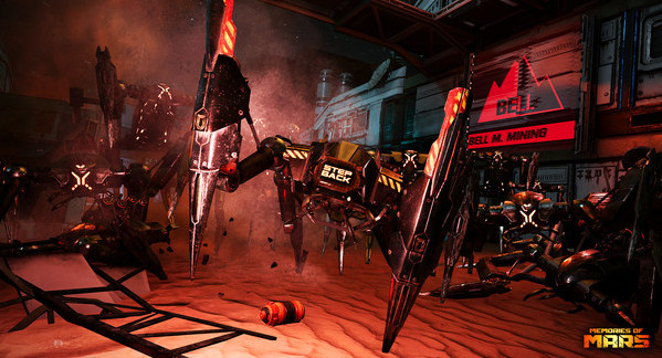 Игра MEMORIES OF MARS, скриншот
