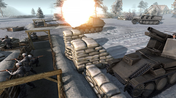 Игра Men of War: Assault Squad 2 - Ostfront Veteranen, скриншот
