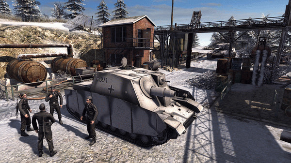 Игра Men of War: Assault Squad 2 - Ostfront Veteranen, скриншот