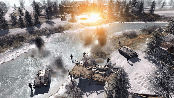 Игра Men of War: Assault Squad 2 - Ostfront Veteranen, скриншот